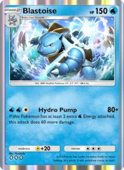 Blastoise 055 Dominação Genética
