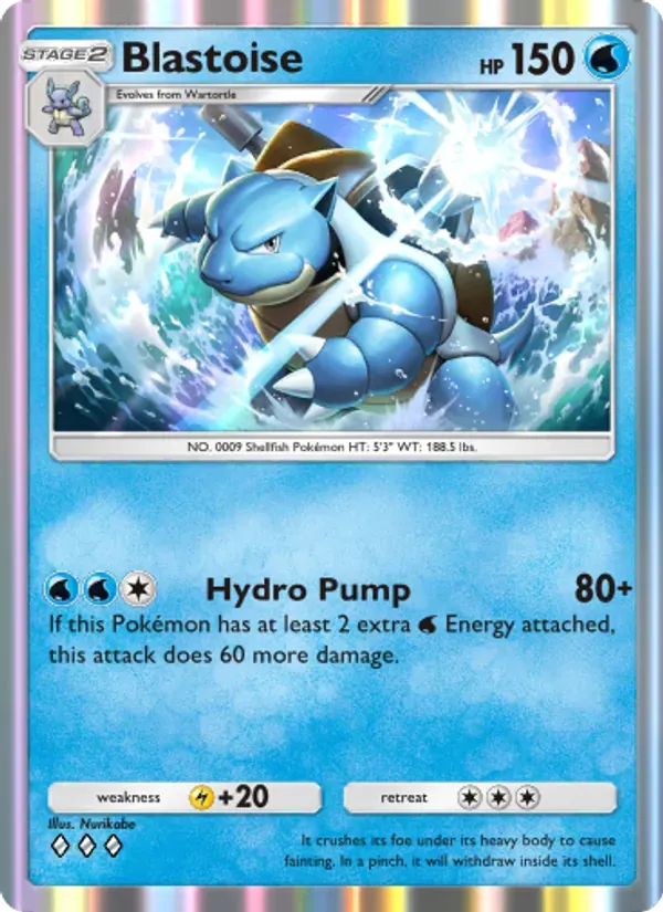 Blastoise 055/226 Dominação Genética