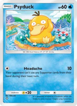 Psyduck 057 Dominação Genética