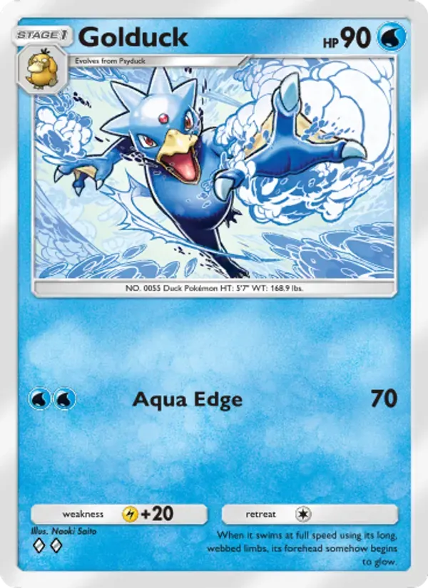 Golduck 058/226 Dominação Genética