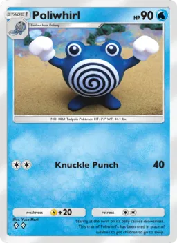 Poliwhirl 060 Dominação Genética