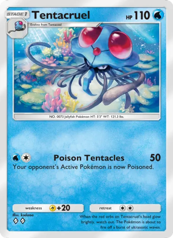 Tentacruel 063/226 Dominação Genética