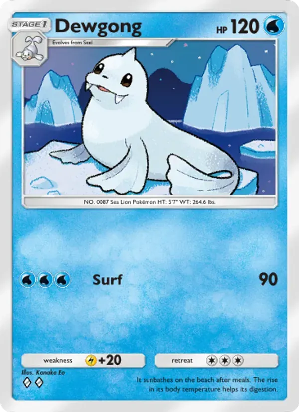Dewgong 065/226 Dominação Genética