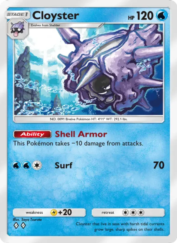 Cloyster 067/226 Dominação Genética