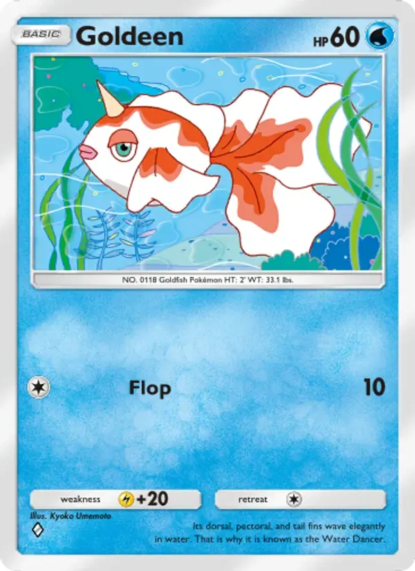Goldeen 072/226 Dominação Genética