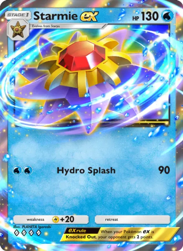Starmie ex 076/226 Dominação Genética