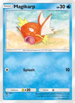Magikarp 077 Dominação Genética