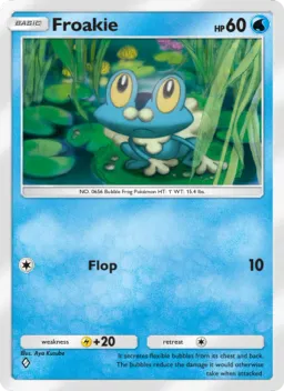 Froakie 087 Dominação Genética