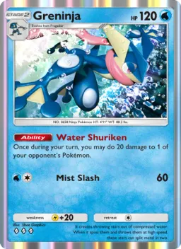 Greninja 089 Dominação Genética
