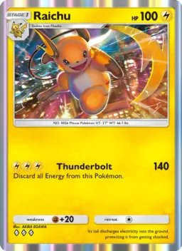 Raichu 095 Dominação Genética