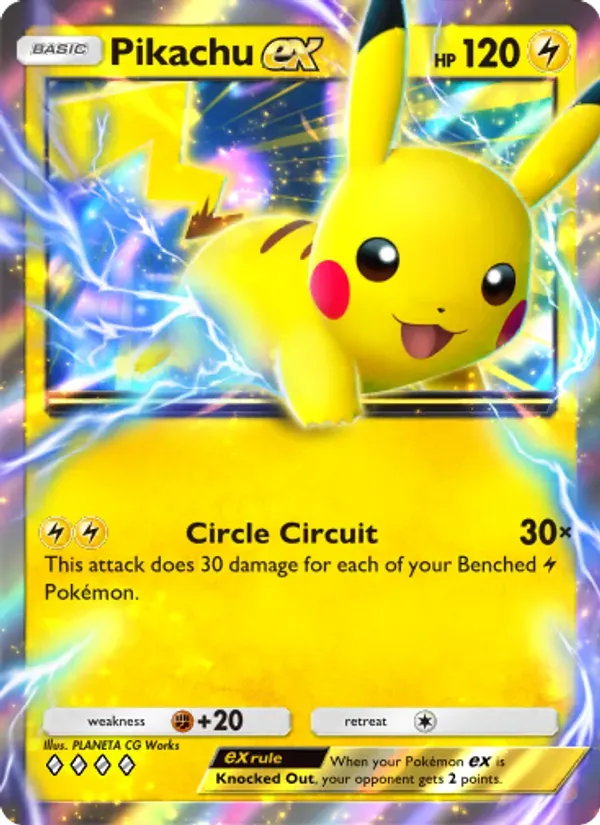 Pikachu ex 096/226 Dominação Genética