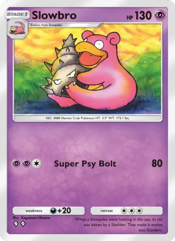 Slowbro 119/226 Dominação Genética