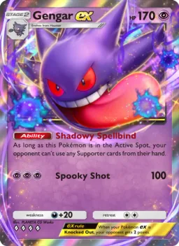 Gengar ex 123 Dominação Genética
