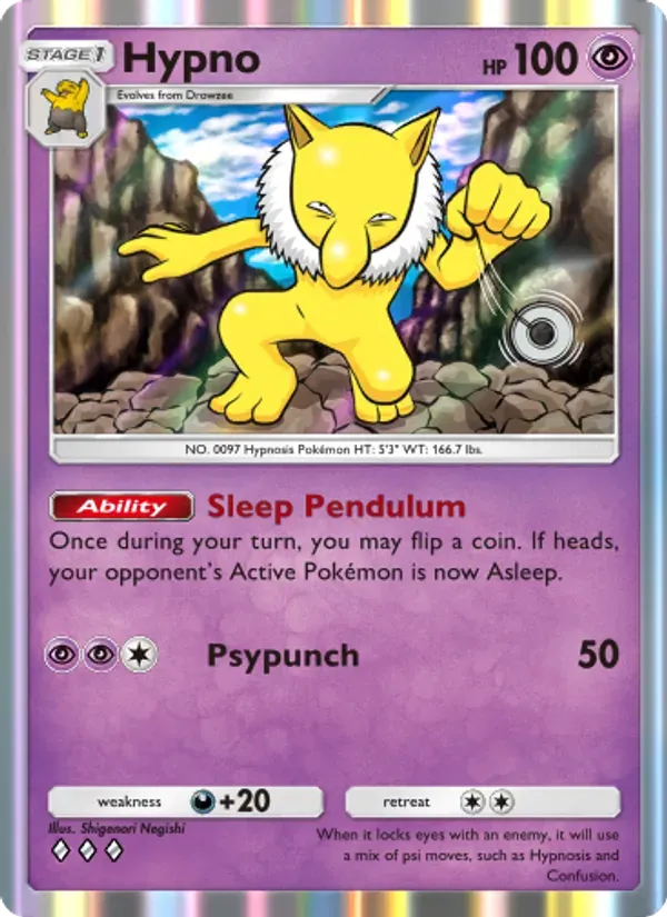 Hypno 125/226 Dominação Genética
