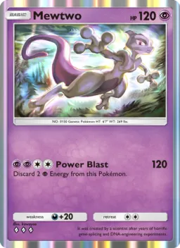 Mewtwo 128 Dominação Genética