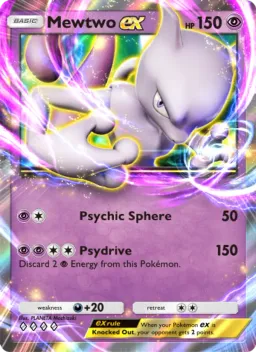 Mewtwo ex 129 Dominação Genética