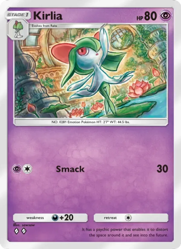 Kirlia 131/226 Dominação Genética