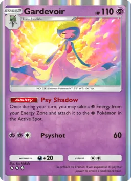 Gardevoir 132 Dominação Genética