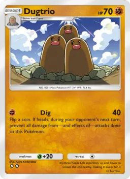 Dugtrio 140 Dominação Genética