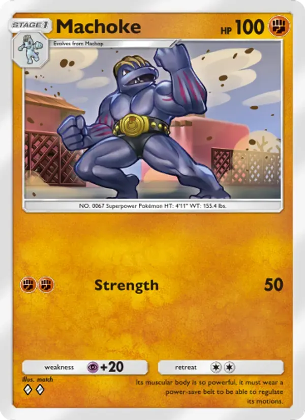 Machoke 144/226 Dominação Genética