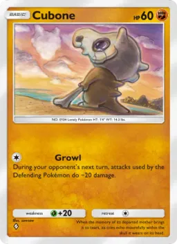 Cubone 151 Dominação Genética