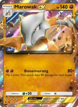 Marowak ex 153 Dominação Genética