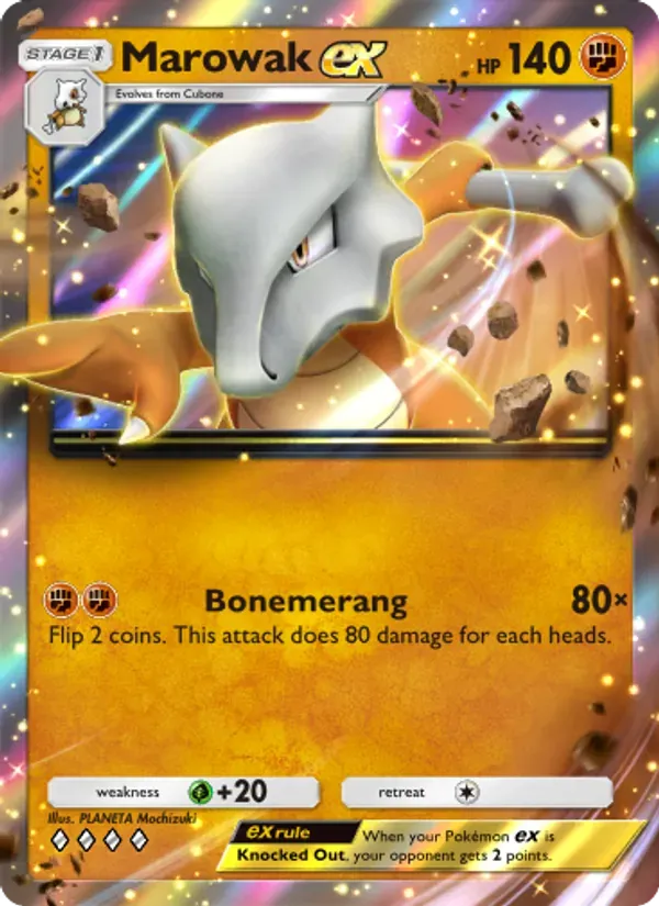 Marowak ex 153/226 Dominação Genética