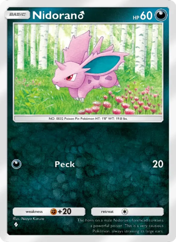 Nidoran♂ 169/226 Dominação Genética