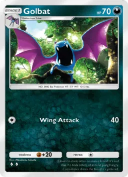 Golbat 173 Dominação Genética