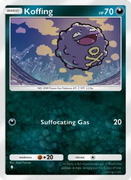 Koffing 176 Dominação Genética