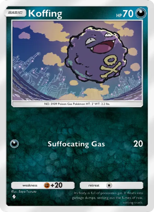 Koffing 176/226 Dominação Genética