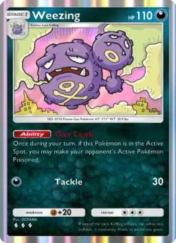 Weezing 177 Dominação Genética