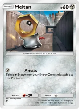 Meltan 181 Dominação Genética