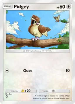 Pidgey 186 Dominação Genética