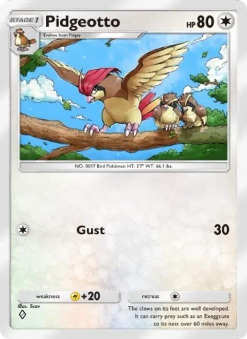 Pidgeotto 187/226
