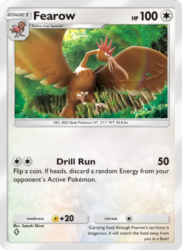 Fearow 192/226 Dominação Genética