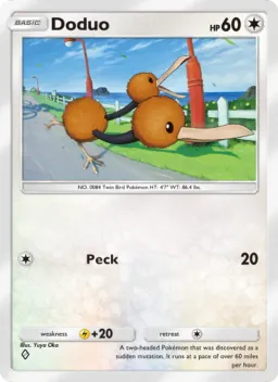 Doduo 199 Dominação Genética