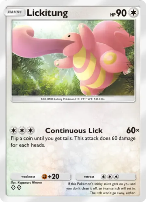 Lickitung 201/226