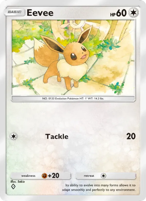 Eevee 208/226 Dominação Genética