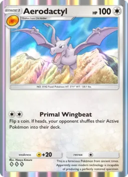 Aerodactyl 210 Dominação Genética