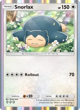 Snorlax 211 Dominação Genética