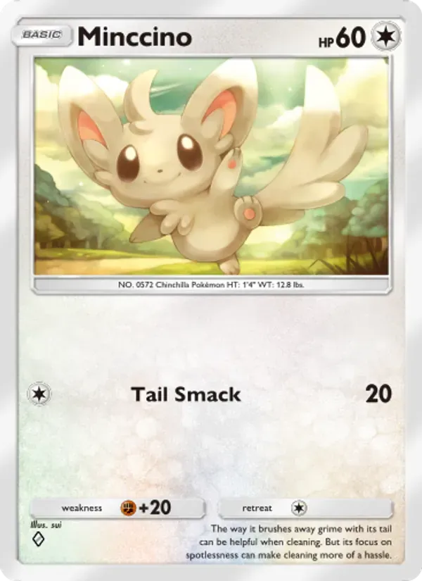 Minccino 212/226 Dominação Genética