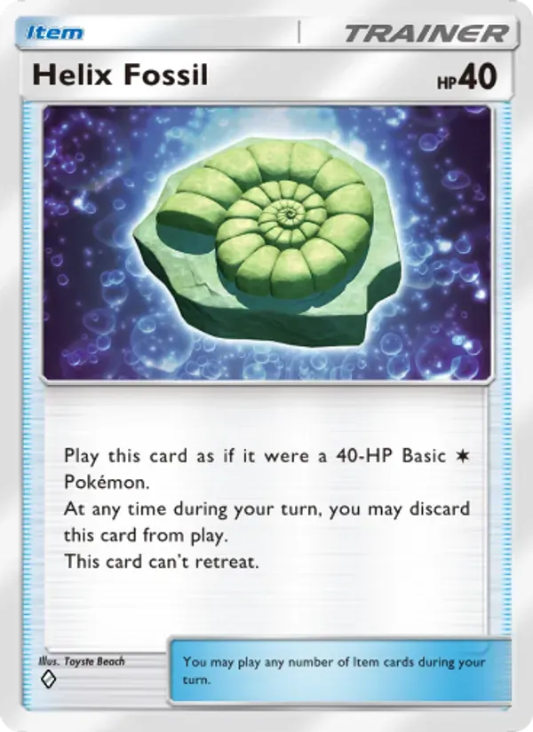 Helix Fossil 216/226 Dominação Genética