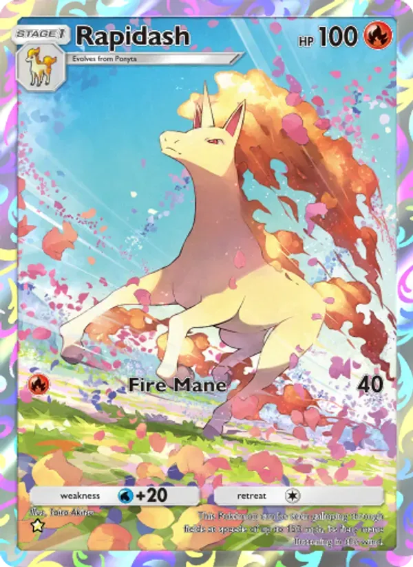 Rapidash 231/226 Dominação Genética
