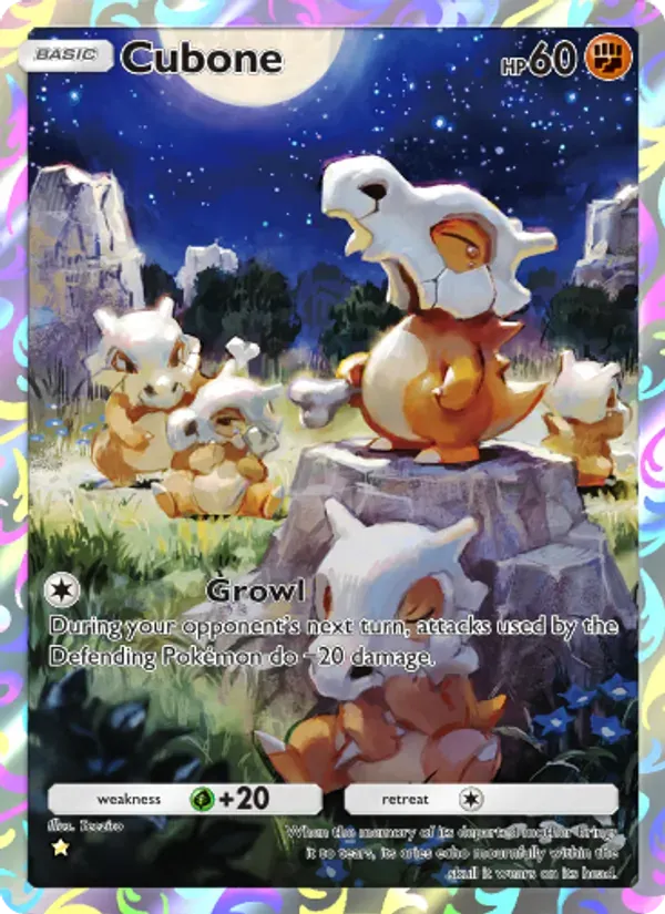 Cubone 239/226 Dominação Genética