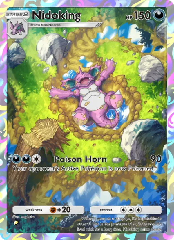 Nidoking 241/226 Dominação Genética