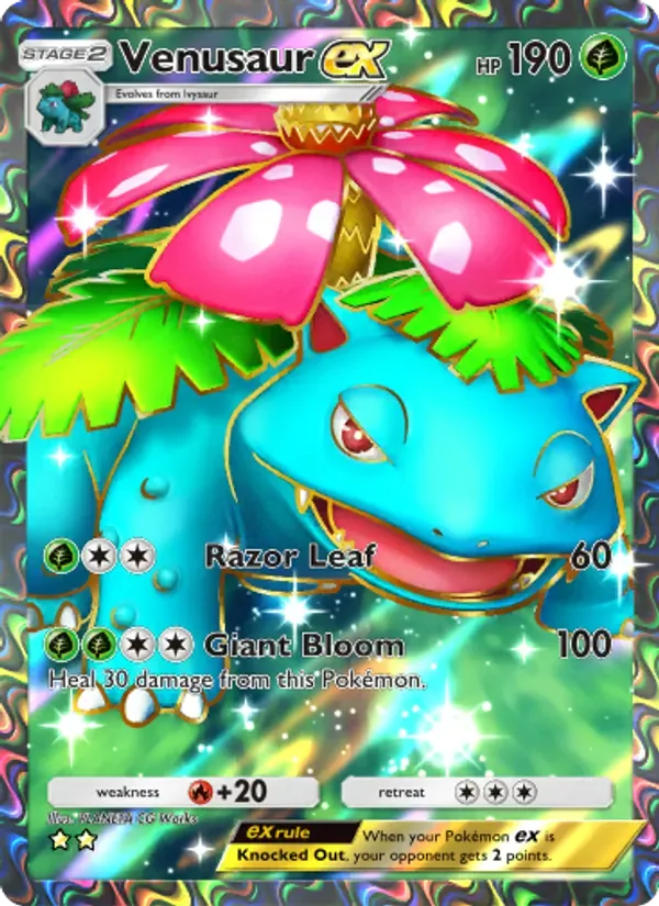Venusaur ex 251/226 Dominação Genética