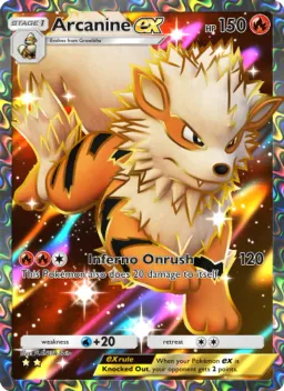 Arcanine ex 254 Dominação Genética