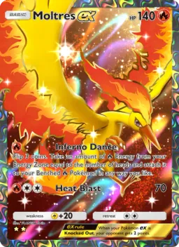 Moltres ex 255 Dominação Genética