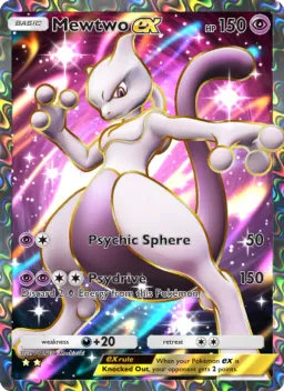 Mewtwo ex 262 Dominação Genética